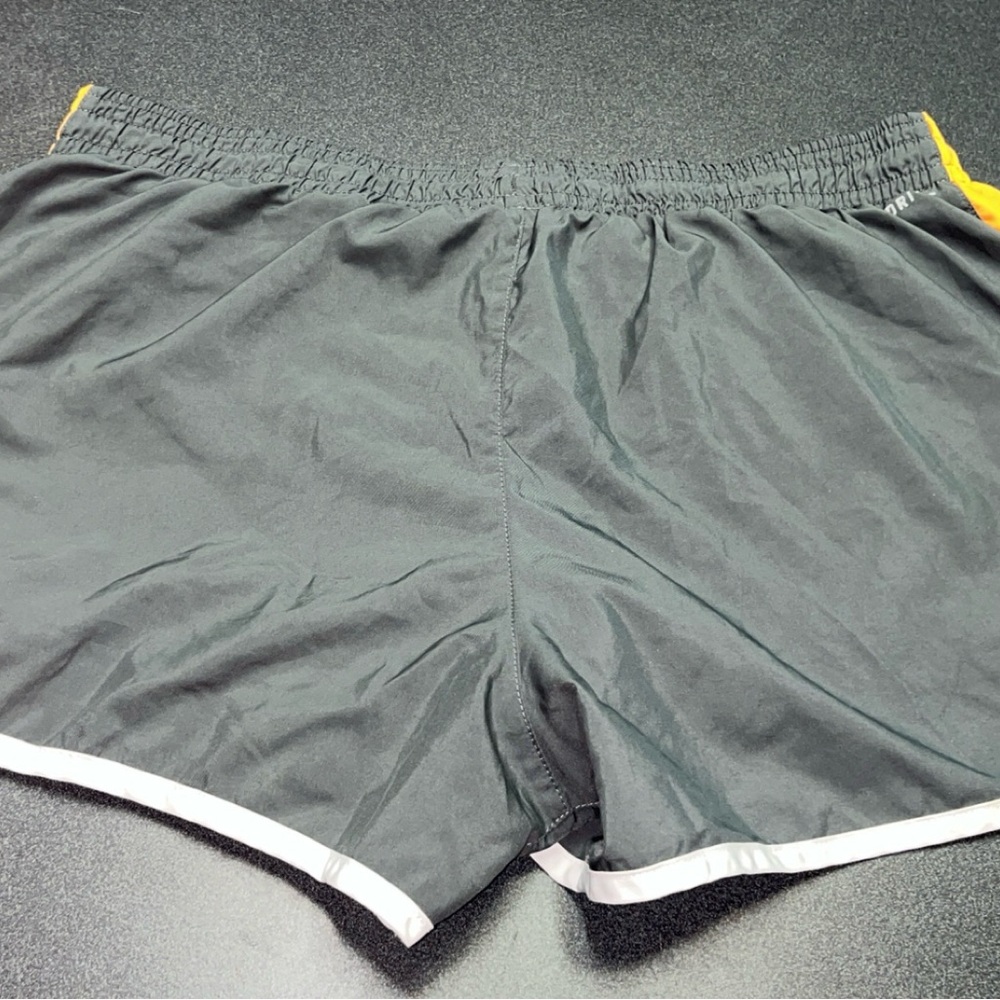 Nike Black and Orange Shorts